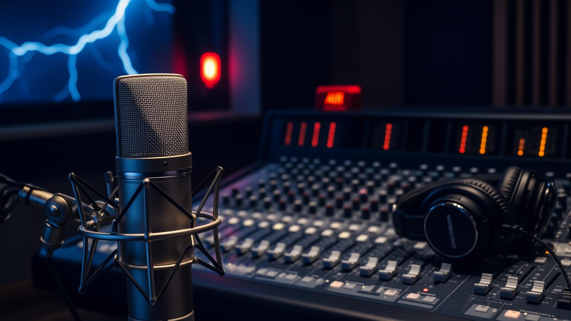 Studio radio professionale Storm Radio Italia
